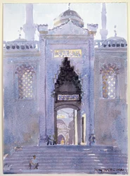 Tor zur Blauen Moschee